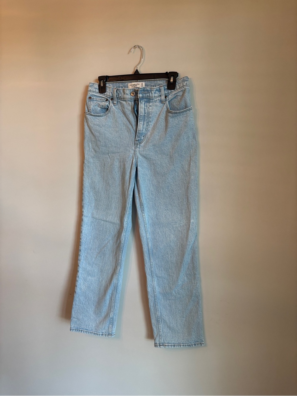 Abercrombie & Fitch Light Blue Straight Leg Jeans